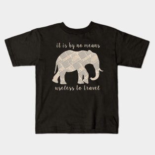 Around the World in 80 Days - Elephant Kids T-Shirt